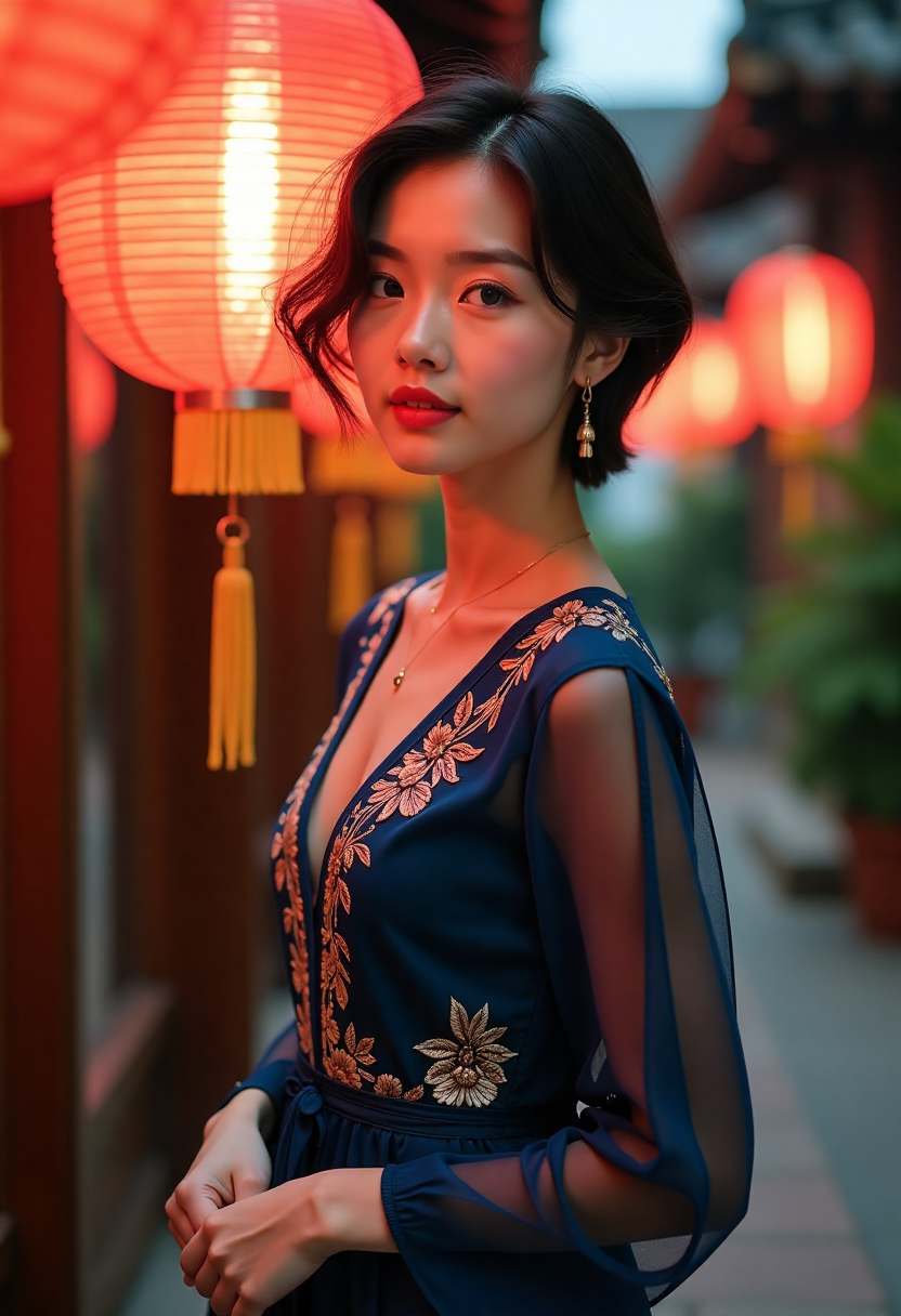 电影《咖啡馆老板娘》竖版海报，林美仑主演