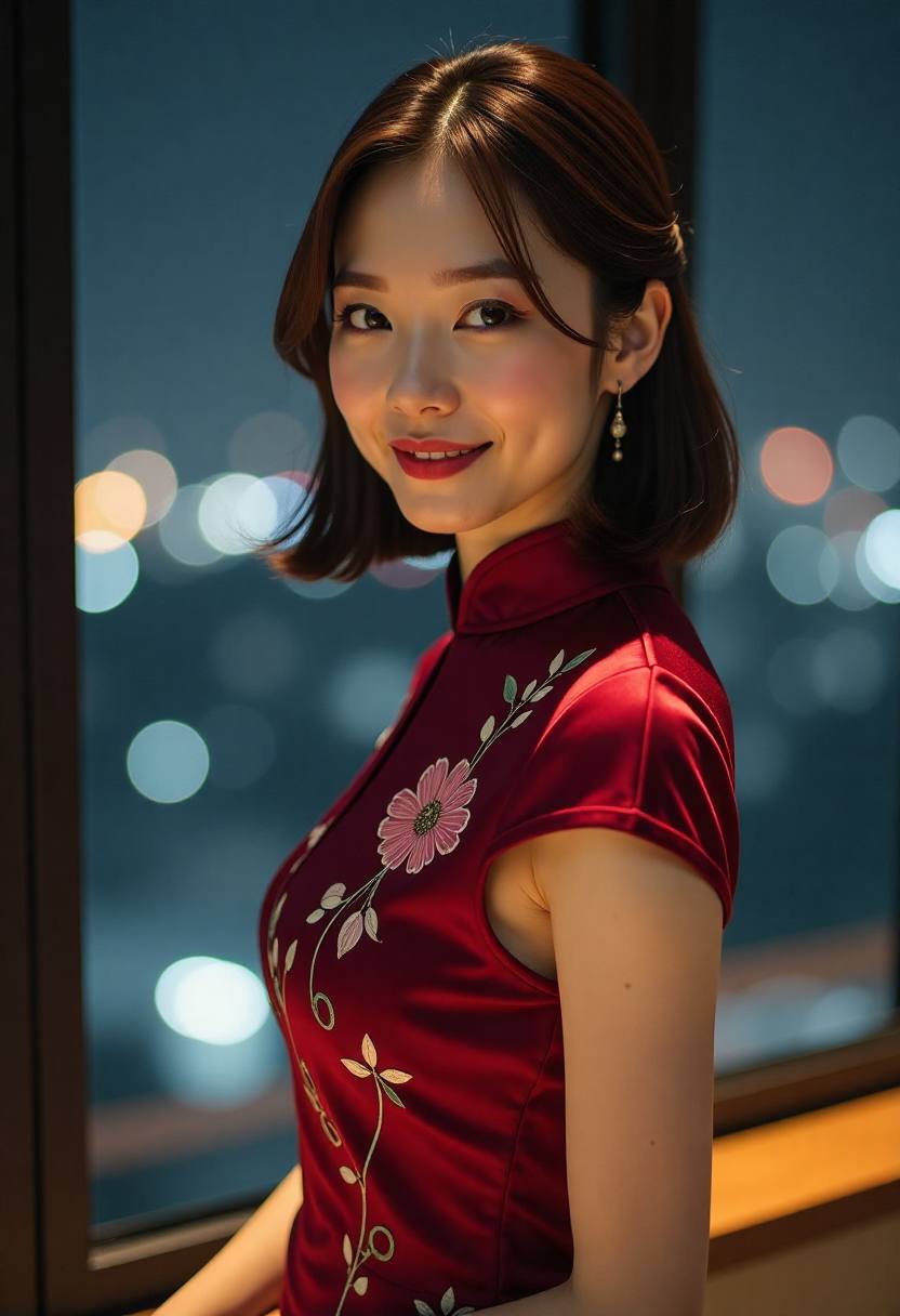 《咖啡馆老板娘》主创见面会现场图